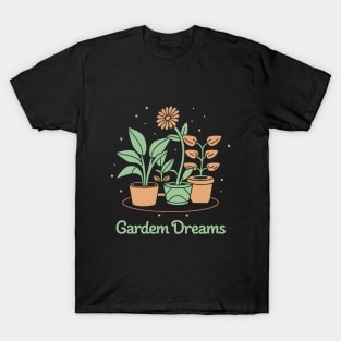 Garden Dreams" – Where Imagination Blooms T-Shirt